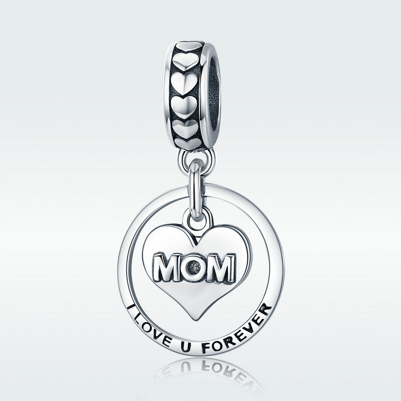 Talisman argint cu mesaj de dragoste pentru mama [2]