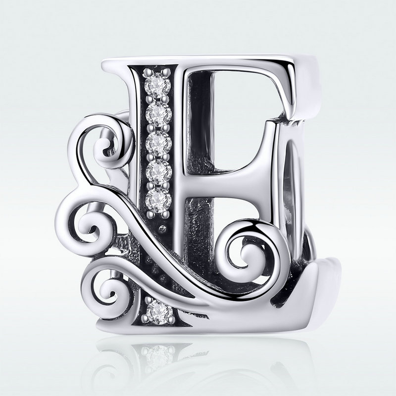 Talisman argint litera E [2]