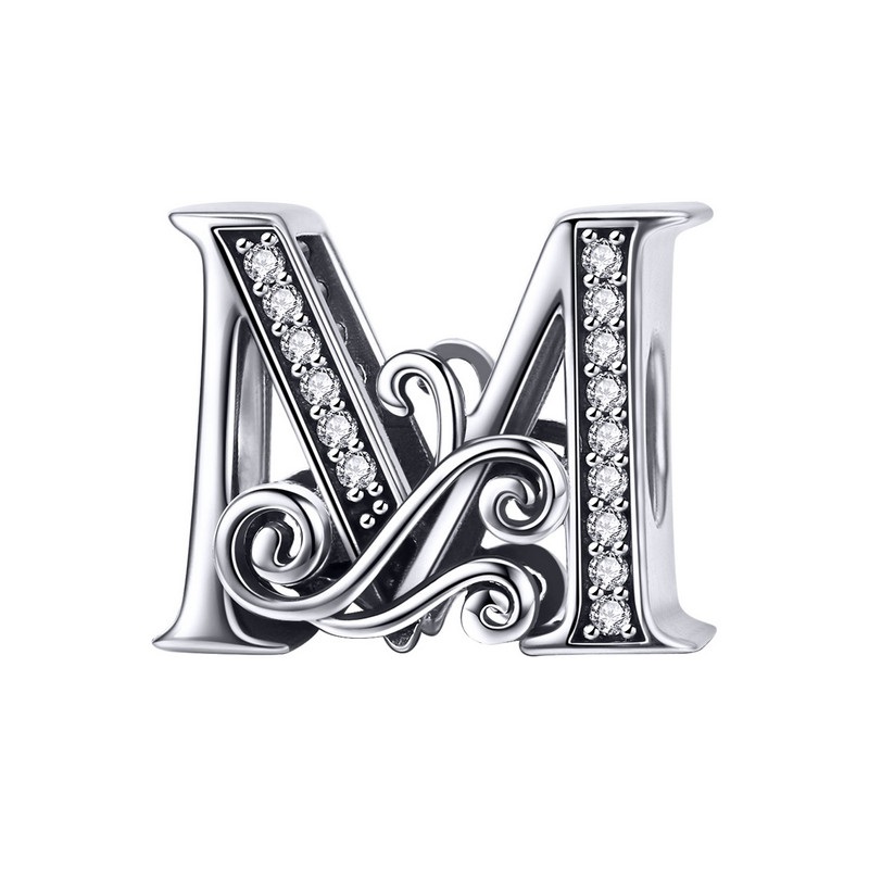 Talisman argint litera M [1]